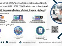 Experience AI – szkolenie dla nauczycieli